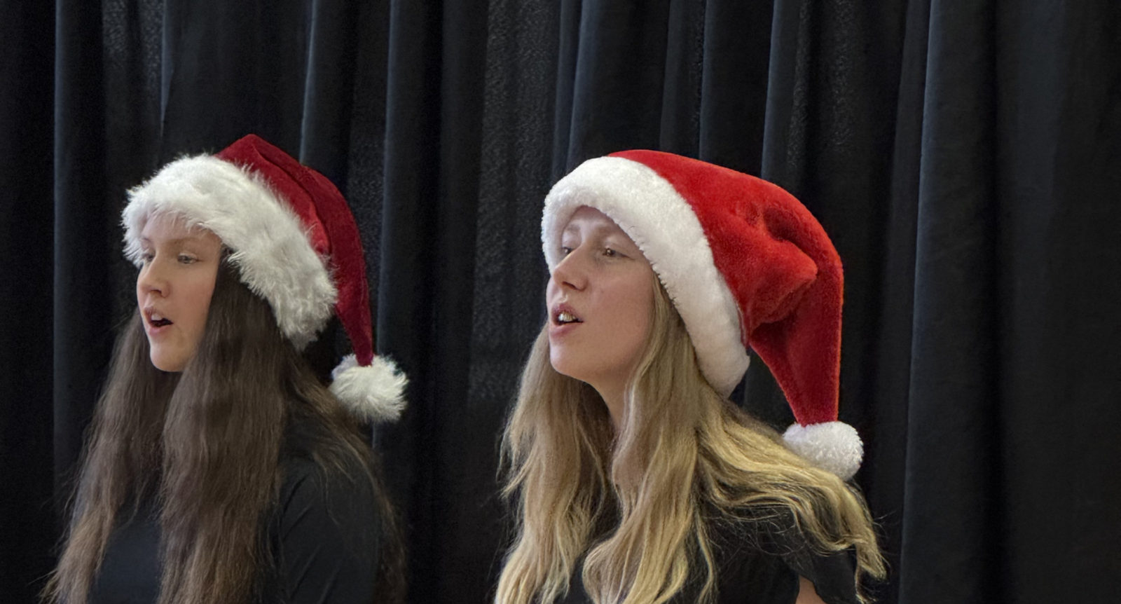 Reverent Rhythms voice students singing