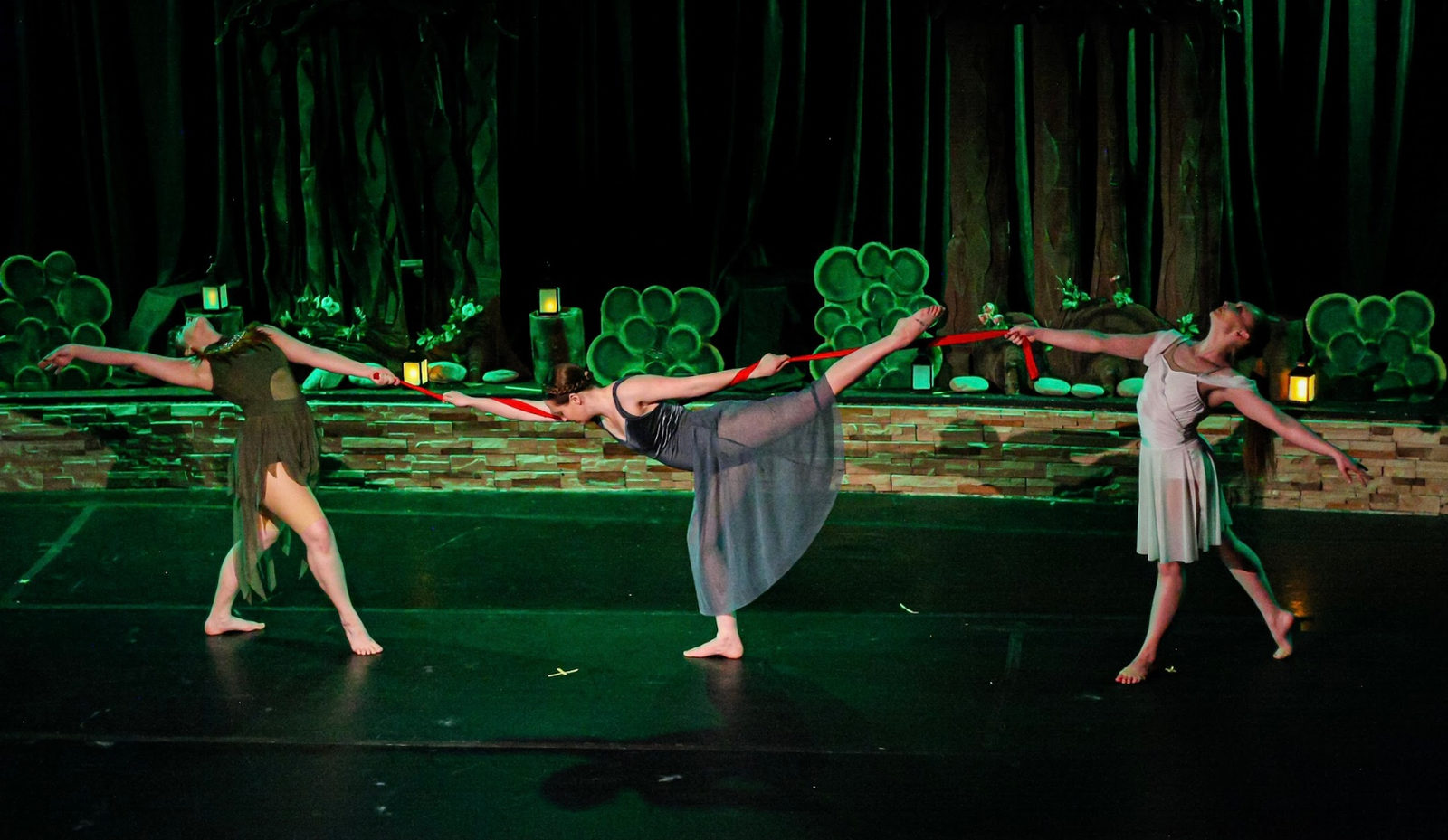 Reverent Rhythms dancers performing on stage