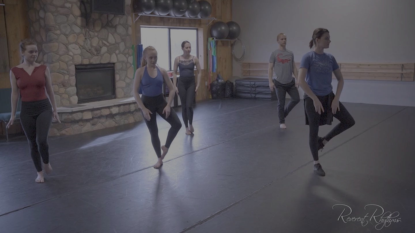 Dancers in a Reverent Rhythms community class